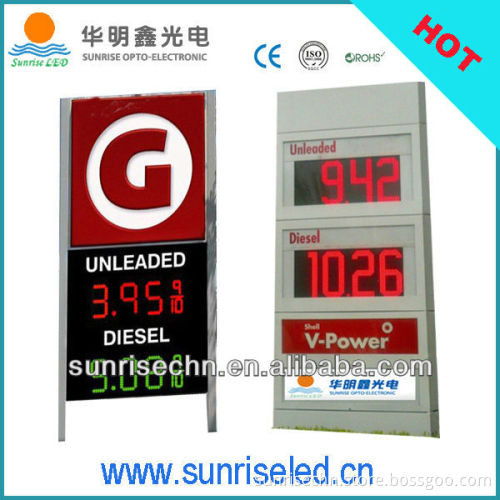 Outdoor large 7 segment display